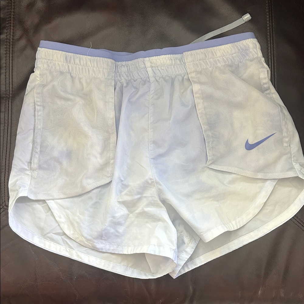 Nike Women's Light Gray Athletic Shorts